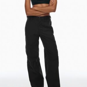 BLACK ARITIZA TNA SUPPLY CARGO PANT SIZE 4 WITH ADJUSTABLE WAIST CLIPS 💌